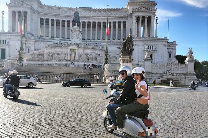 Rome by Vespa: Classic Rome Tour with Pick up - What the three-hour schedule feels like