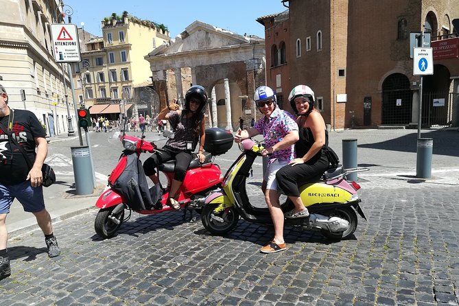 Rome by Vespa Semi Private Tour | MAX 6 PEOPLE GUARANTEED - Aventine Hill and the city view