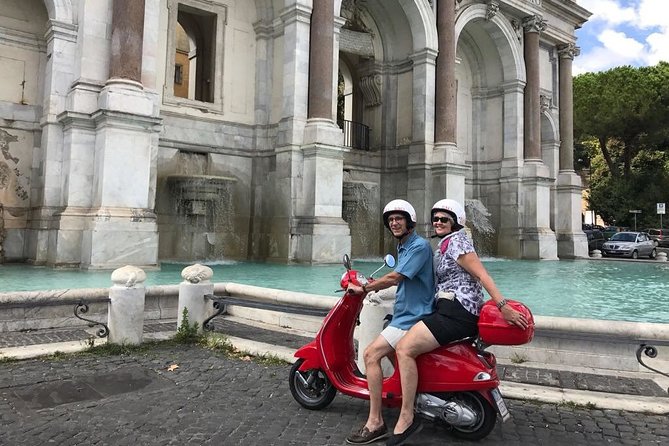 Rome by Vespa Semi Private Tour | MAX 6 PEOPLE GUARANTEED - Spanish Steps, Trevi Fountain, and the Pantheon