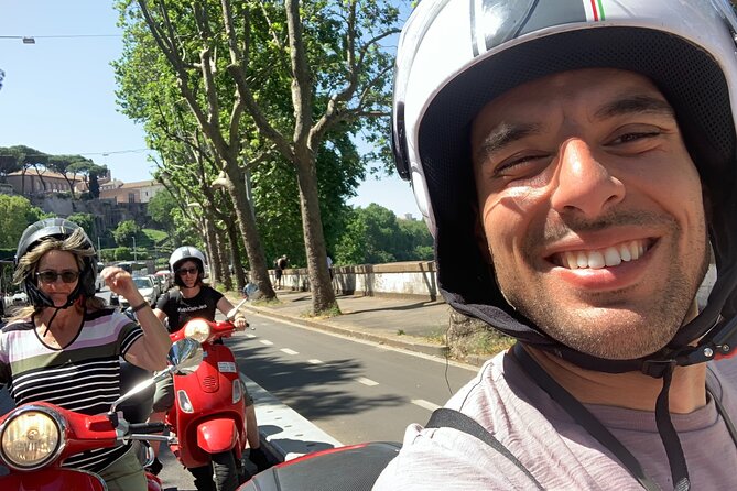 Rome by Vespa – Vespa Tour with Local Guide Francesco - Castel Sant’Angelo and the road toward the river