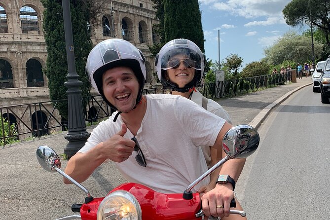 Rome by Vespa – Vespa Tour with Local Guide Francesco - The Colosseum from the outside