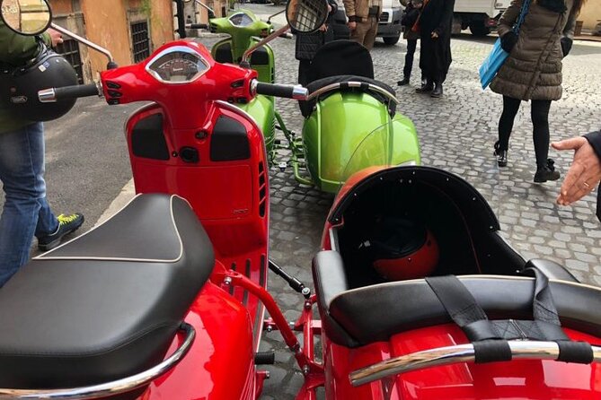 Rome City Highlights & Hidden Gems: Vespa Sidecar Guided Tour - Key points to know before you book