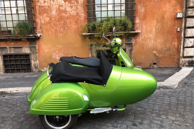 Rome City Highlights & Hidden Gems: Vespa Sidecar Guided Tour - Why a Vespa sidecar works so well in Rome