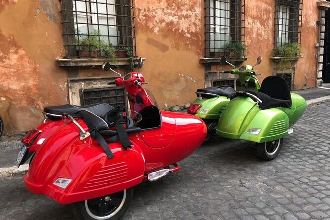 Rome City Highlights & Hidden Gems: Vespa Sidecar Guided Tour - Santa Maria Maggiore and the Monti district