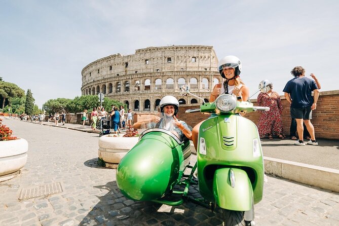 Rome City Highlights & Hidden Gems: Vespa Sidecar Guided Tour - Trevi Fountain and the Spanish Steps