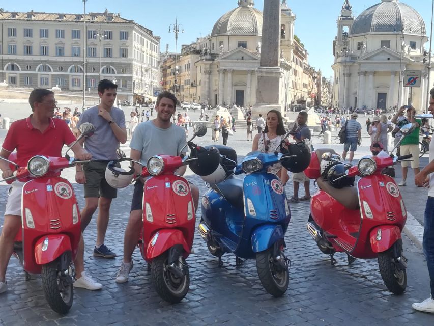 Rome: City Highlights Vespa Tour with Driver - Key points to know before booking