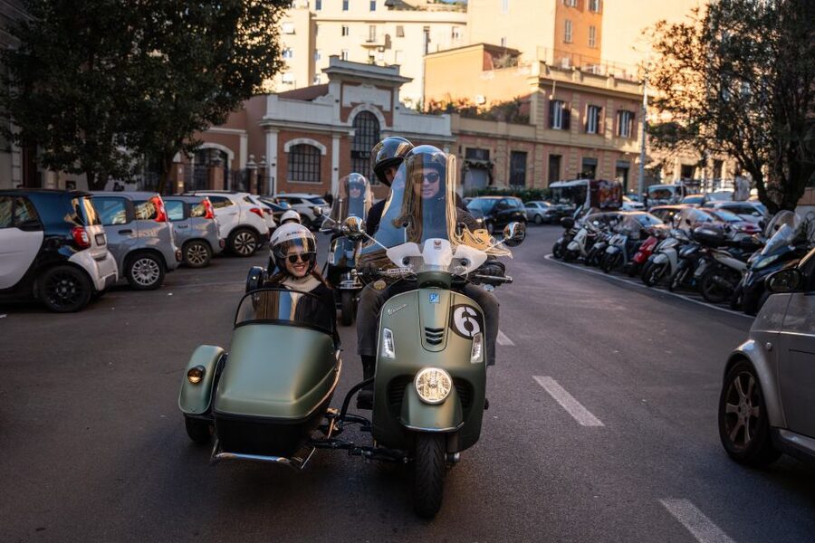 Rome: Day and Night Private Vespa Tour with Hotel Pickup - Baths of Caracalla and the Pyramid of Cestius