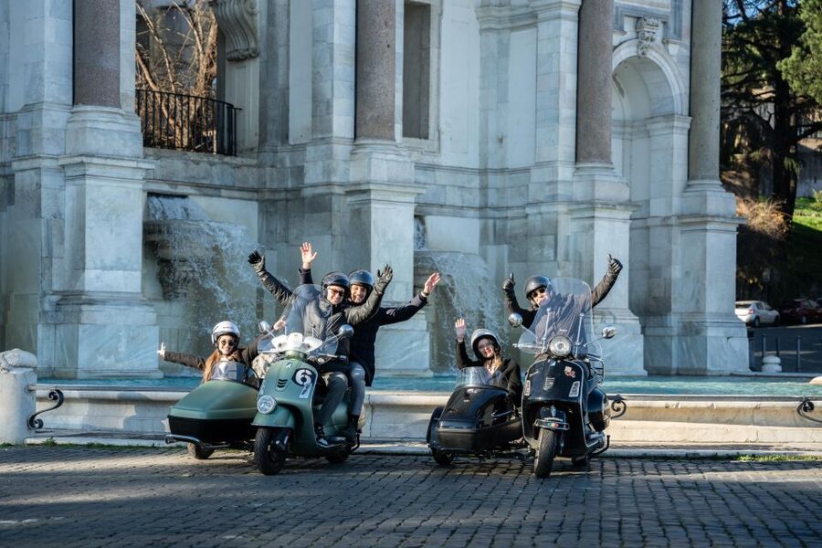 Rome: Day and Night Private Vespa Tour with Hotel Pickup - The Colosseum: Rome’s grand opening scene