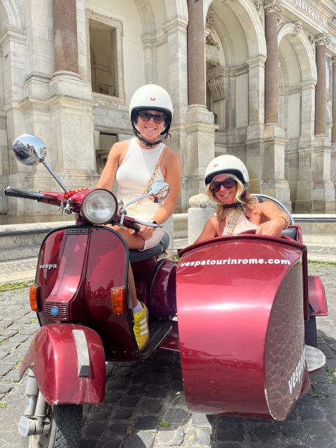 Rome: Evening Fiat 500 and Vespa Prosecco Tour - Key points to know before booking
