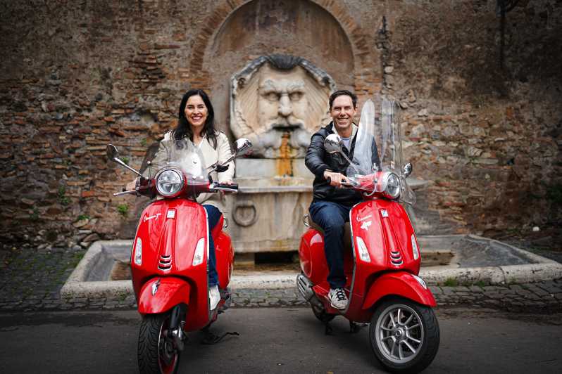Rome: Explore the City by Vespa with an Optional Photoshoot - A Vespa ride built around photos