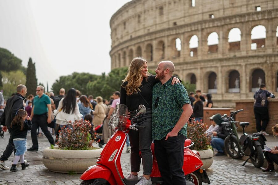 Rome: Explore the City by Vespa with an Optional Photoshoot - Passing through Trastevere toward the river