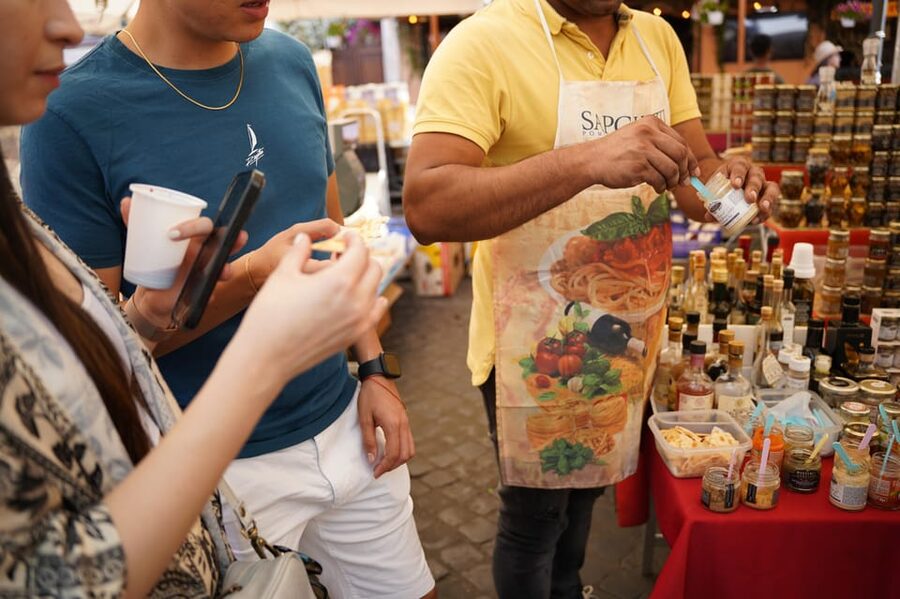 Rome: Guided City Food Tour by Vespa and Tastings - Starting with coffee and a Roman sweet