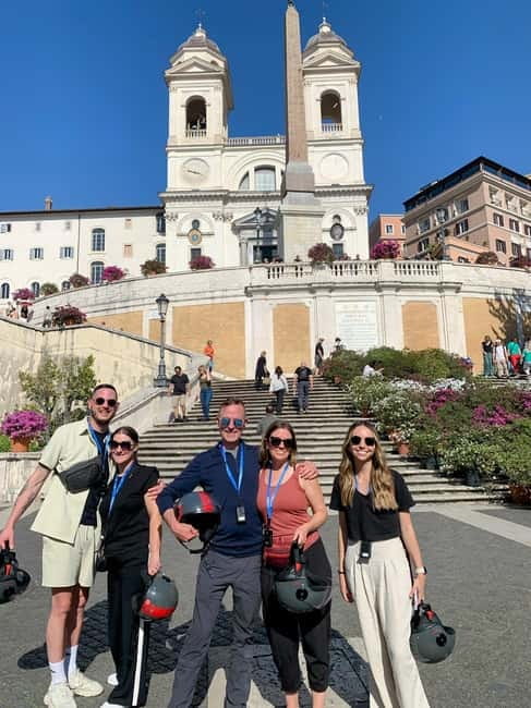Rome: Guided Vespa Tour with Self-Drive or as a Passenger - Castel Sant’Angelo and the view from Janiculum Hill