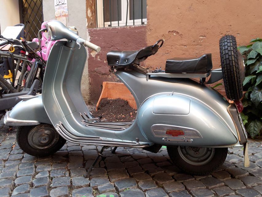 Rome: Half-Day Tour by Vespa with Driver - Pantheon, fountains, and the Baroque center