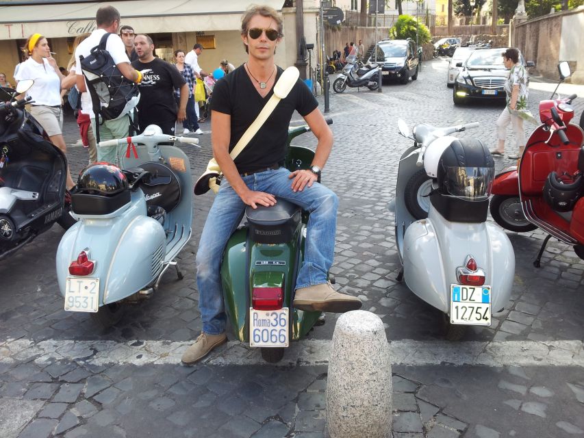 Rome: Half-Day Tour by Vespa with Driver - Ancient Rome from Circus Maximus to the Colosseum