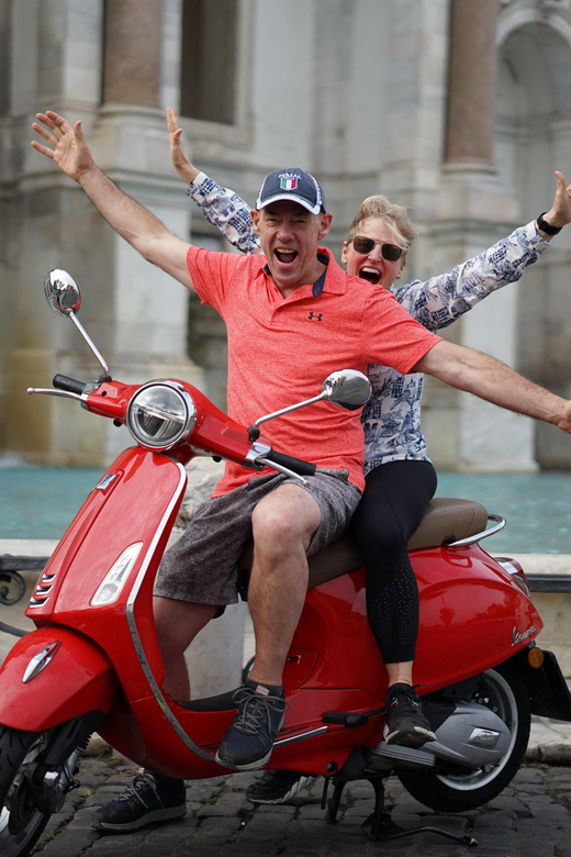 Rome: Hidden Gems Guided Vespa experience with Photos - The Orange Garden and Aventine views