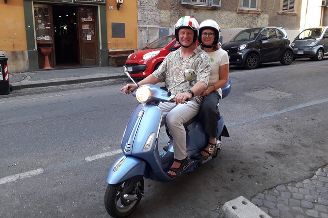 Rome Highlights by Vespa Private guided Tour - Trevi Fountain and the classic coin toss