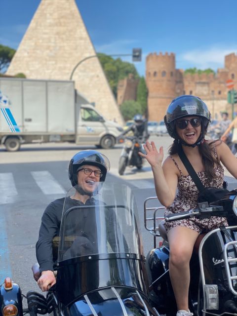 Rome: Highlights Vespa Sidecar Tour with Coffee and Gelato - Circus Maximus and the road to Trastevere