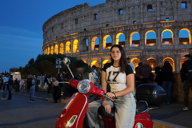 Rome Lizzie McGuire Experience with Vespa Tour - A quick look at the Circus of Maxentius