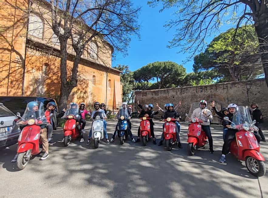 Rome on a Vespa – Photography Service - Gianicolo Hill, coffee, and Rome from above