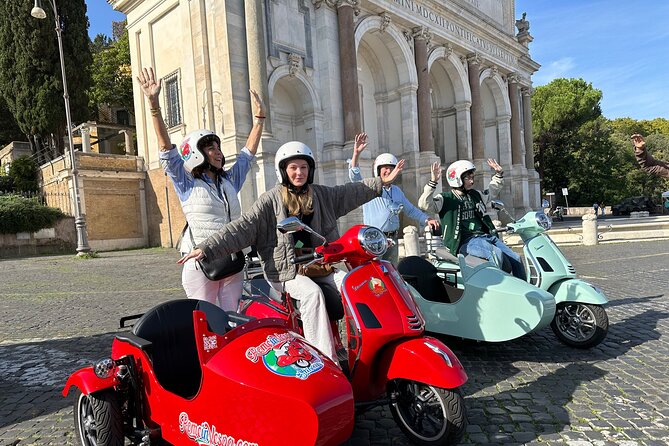 Rome Private Tour in a Vintage Vespa Sidecar Style for 90 Minutes - Piazza del Popolo starts the route with a grand welcome