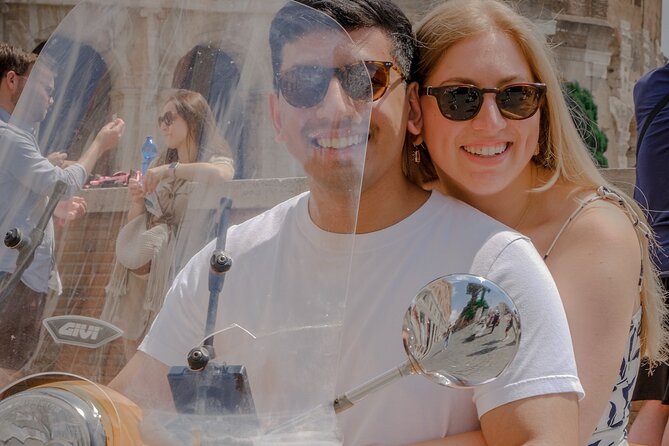 Rome: Private Vespa Tour and Professional Photoshoot - Castel Sant’Angelo and the sweet stop