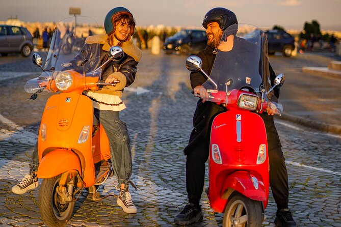 Rome: Private Vespa Tour and Professional Photoshoot - The Orange Garden: 30 minutes above Rome