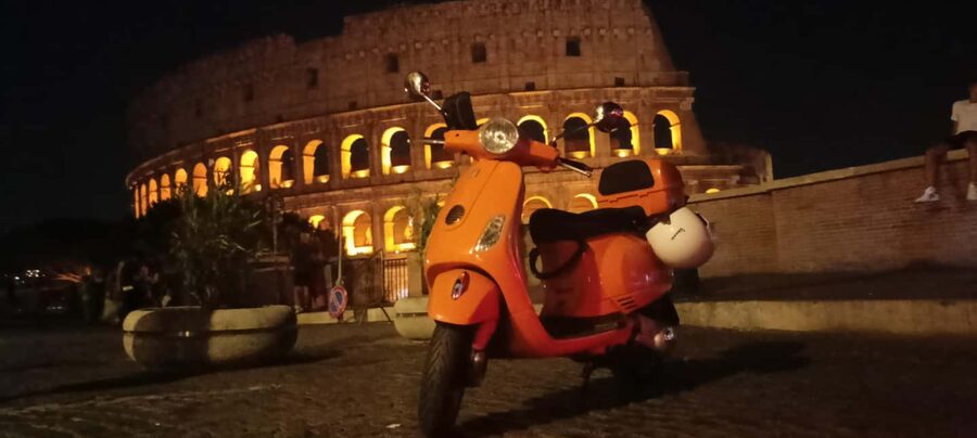 Rome: Ride as a Passenger on a Vespa on Guided City Tour - The Orange Garden and Aventine Hill