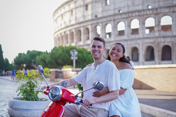 Rome's Easy Ride Vespa Tour with Pick Up and Drop Off - The Aventine view from Giardino degli Aranci
