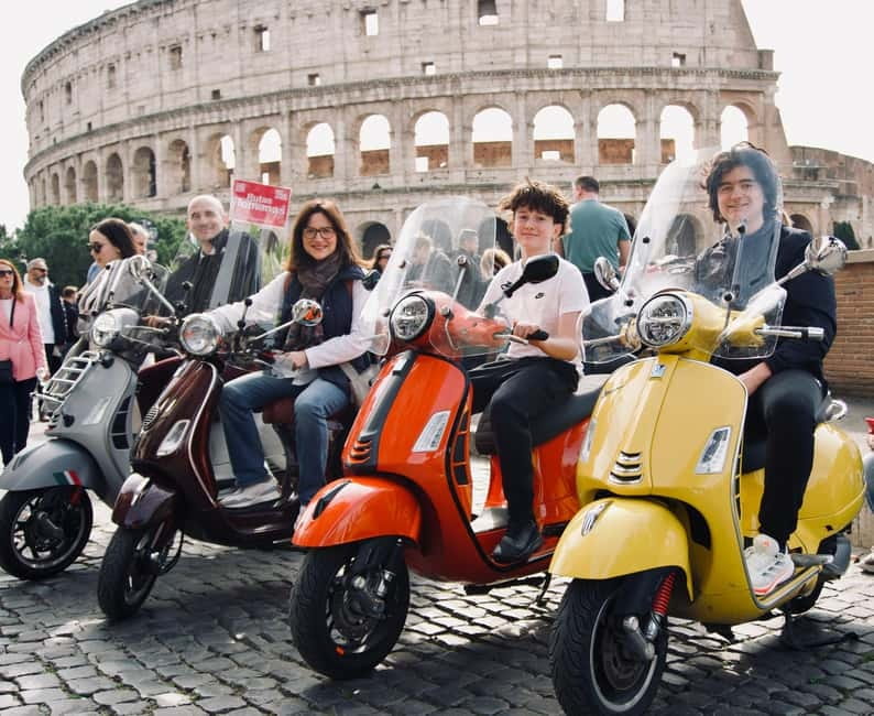 Rome’s Must-See Spots on Vespa (No Driving Needed) - Key points at a glance