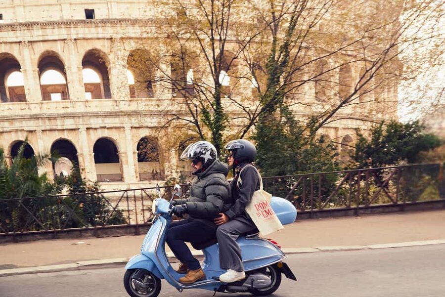 Rome: The Official Emily in Paris Vespa Tour with Pastry - Pincio Terrace and Rome from above