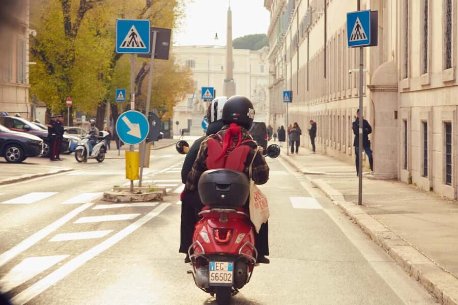 Rome: The Official Emily in Paris Vespa Tour with Pastry - Circus Maximus and the Colosseum ride-by