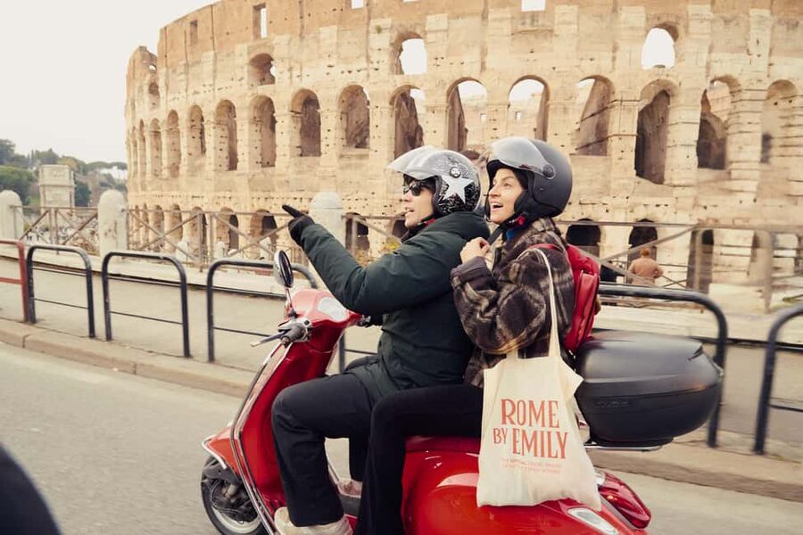 Rome: The Official Emily in Paris Vespa Tour with Pastry - Starting at Hotel Eden with pastry and Polaroid photos