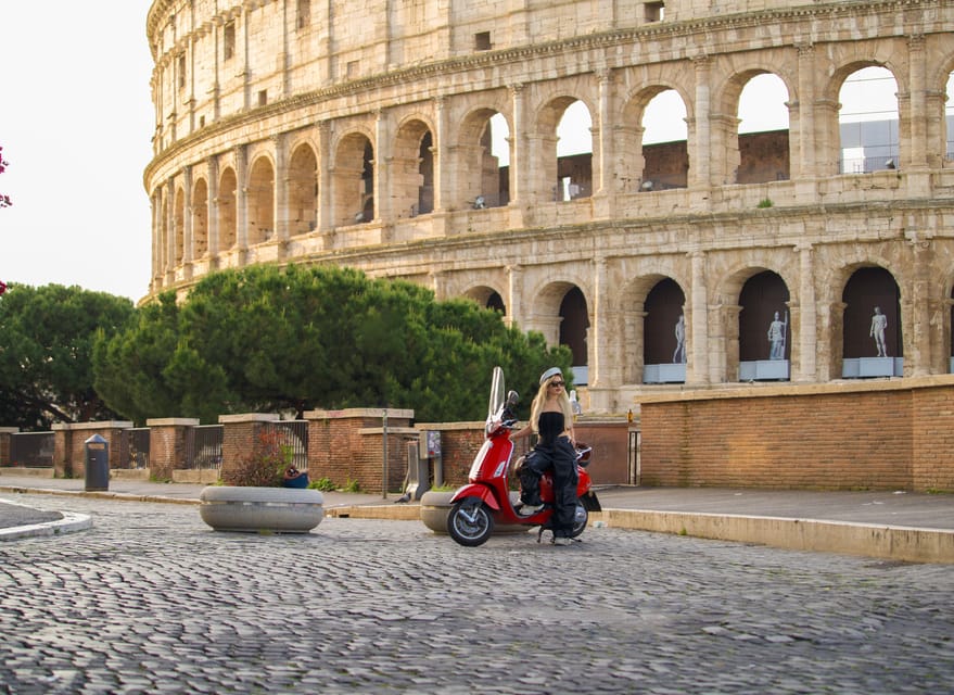 Rome: Vespa City Tour with Professional Photoshoot - The Orange Garden offers Rome at a slower pace