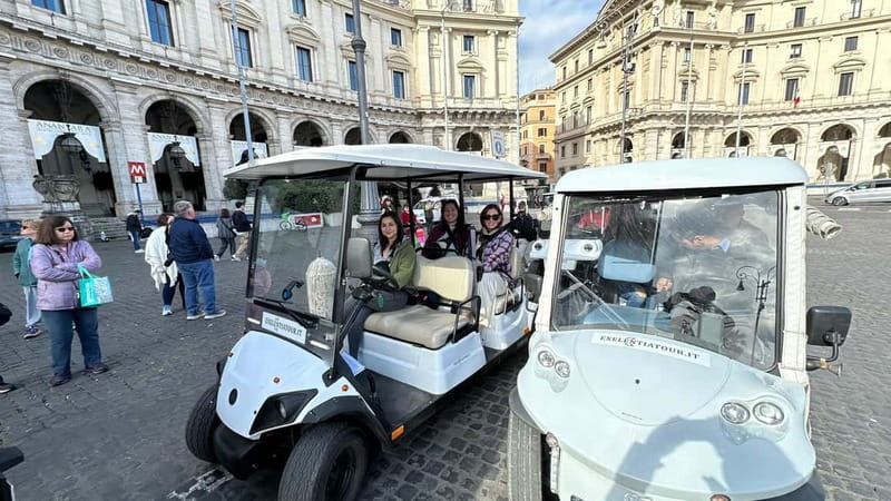 Rome Vespa Experience with Professional Photoshoot - Orange Garden and the view over Rome