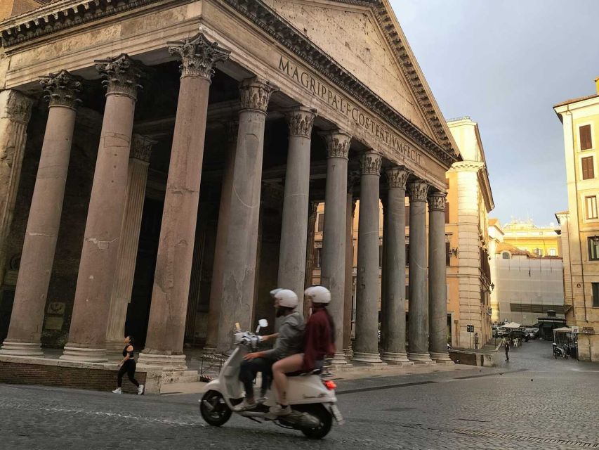 Rome Vespa Half-Day Tour with Private Driver - The coffee or gelato break adds local flavor