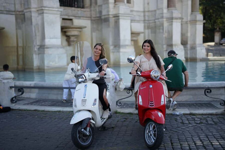 Rome: Vespa Photo Tour with City Center Pickup - Booking value and practical timing