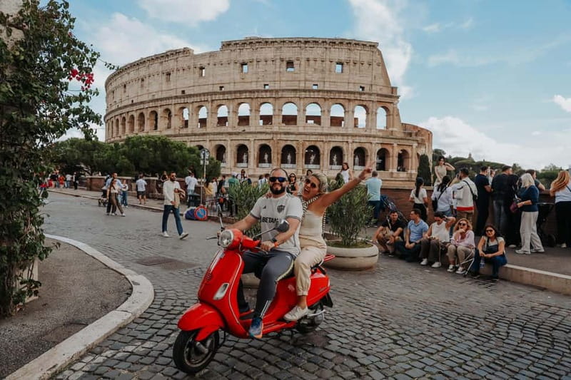 Rome: Vespa Ride in the Streets with Photography - How Much Time You Really Get