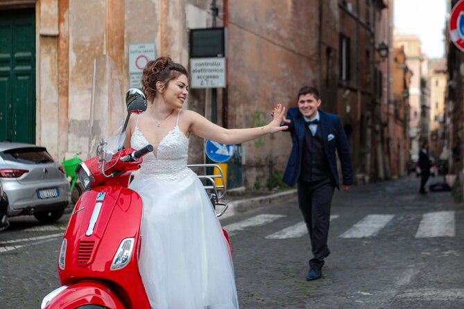 Rome Vespa Scooter Tour with Professional Photographer - The Orange Garden on Aventine Hill