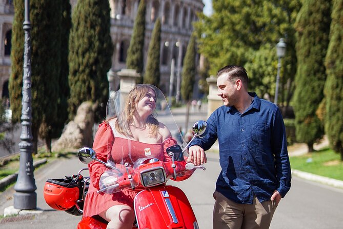 Rome Vespa Scooter Tour with Professional Photographer - The Gianicolo viewpoint and the final photographs