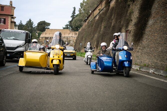 Rome Vespa Sidecar Food Tour with Local Tastings - Why a Vespa sidecar is a useful way to see Rome