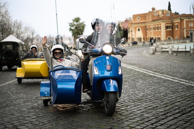 Rome Vespa Sidecar Food Tour with Local Tastings - The Orange Garden and Rome’s best quiet view