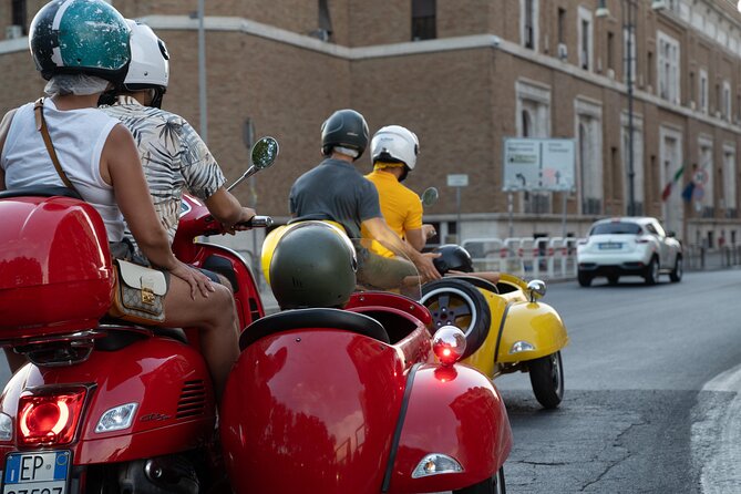 Rome Vespa Sidecar Tour — 90-Minute City Highlights Tour - What this Vespa sidecar tour is really like