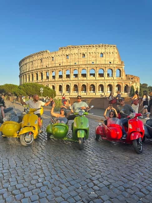 Rome: Vespa Sidecar Tour with Hotel Transfers & Gelato - Janiculum Hill and the Fontana dell’Acqua Paola