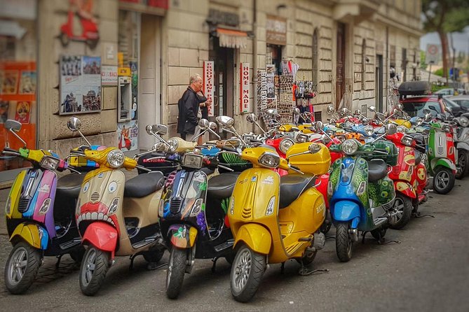 Rome Vespa Small Group Sightseeing Tour, 3 Hour Experience - Starting near Via Cavour