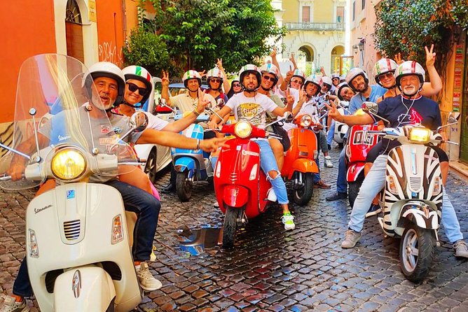 Rome Vespa Small Group Sightseeing Tour, 3 Hour Experience - The Aventine Hill and the famous keyhole