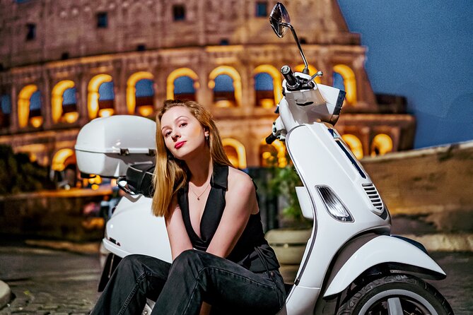 Rome Vespa Small Group Tour with Photoshoot - Circus Maximus and the valley of chariot racing