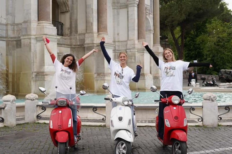 Rome Vespa Tour: Spirit of the Jubilee - Trastevere by Vespa
