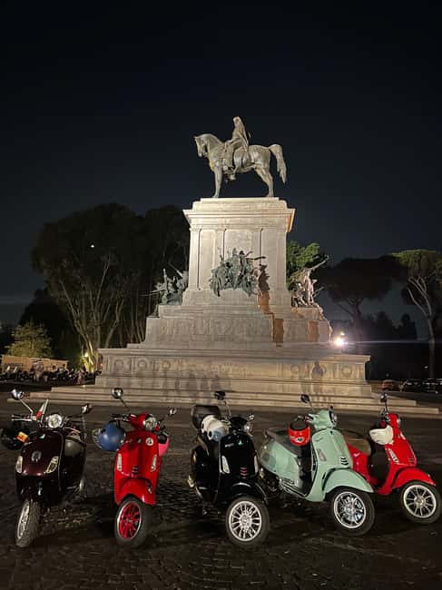 Rome: Vespa Tour with Local Guide - Santa Maria Maggiore and the first Roman bearings