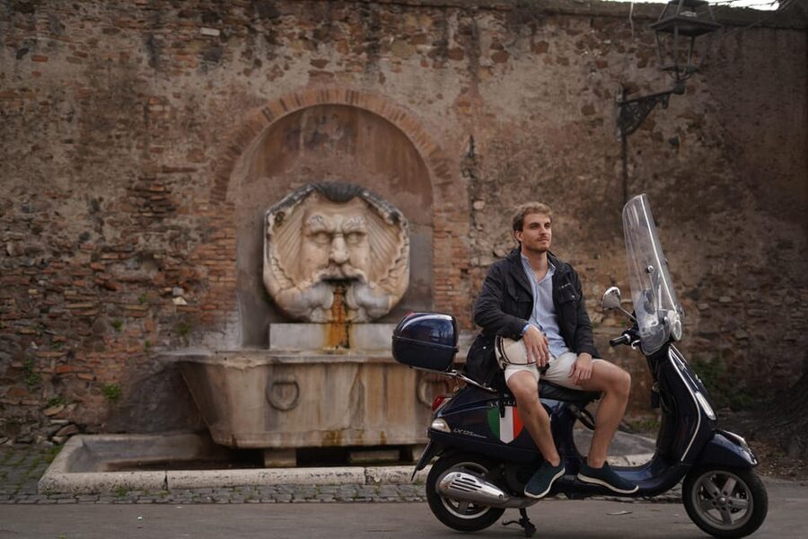 Rome: Vespa Tour with Photo services Small‑Group Highlights - The Orange Garden is the first real pause